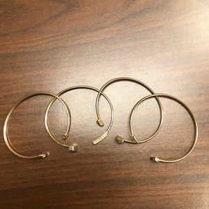 Bangle bracelets